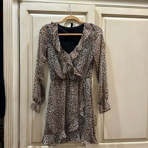 H&M dress , cheetah print , size 2